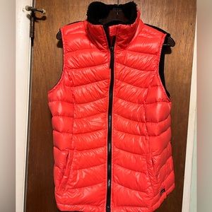 Calvin Klein puffer sweater vest-orange xxl